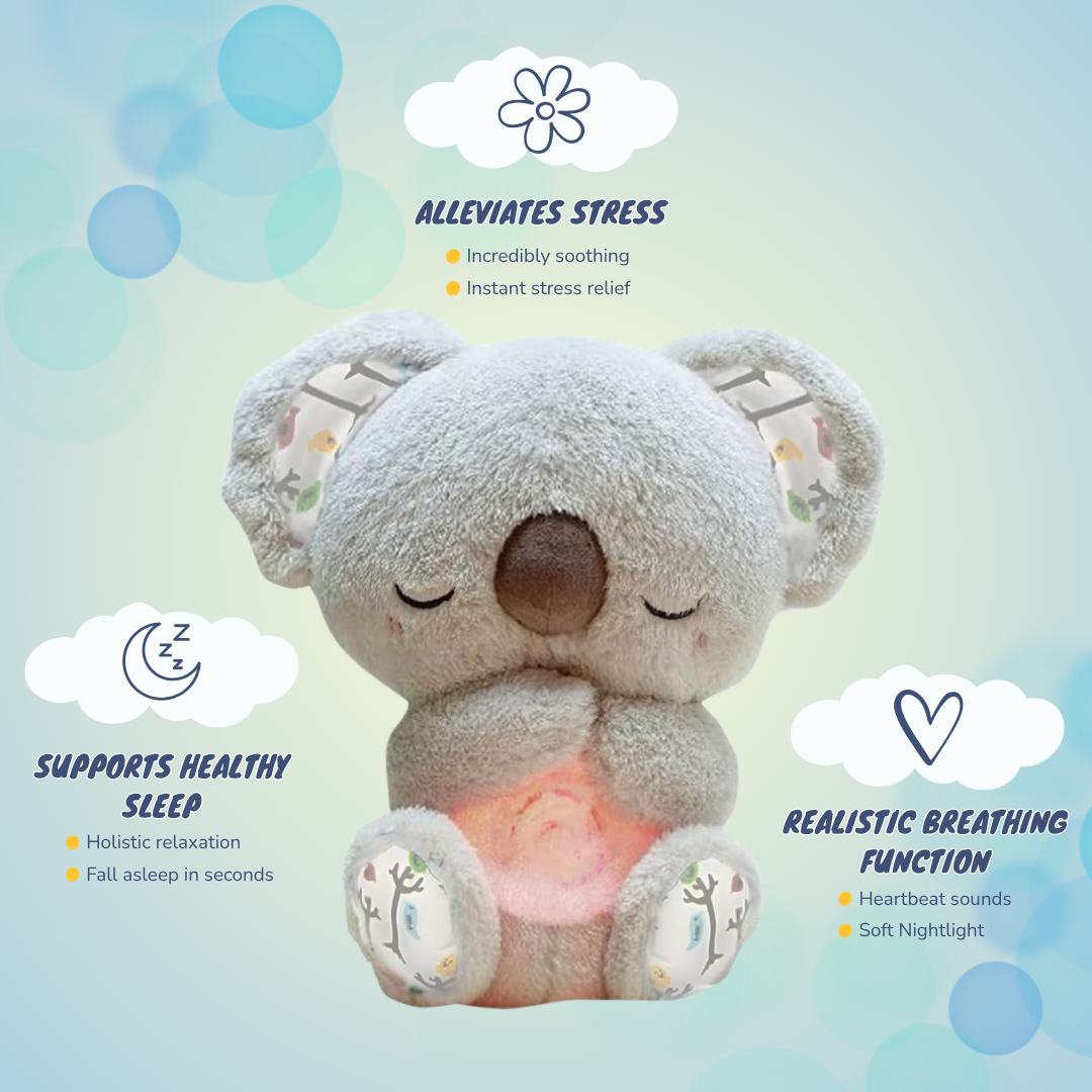 Breathing Koala with Heartbeat and LED